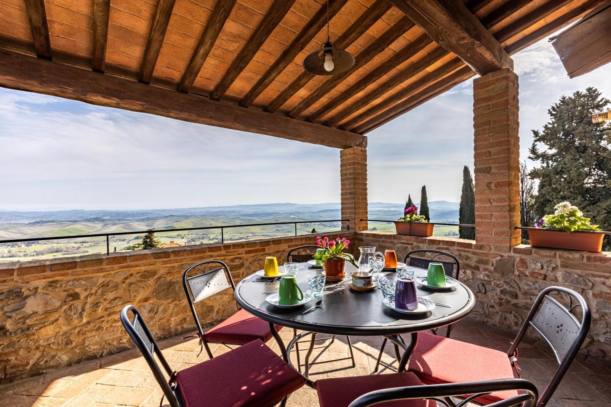 Villa La Terrazza Chianni Esterno foto