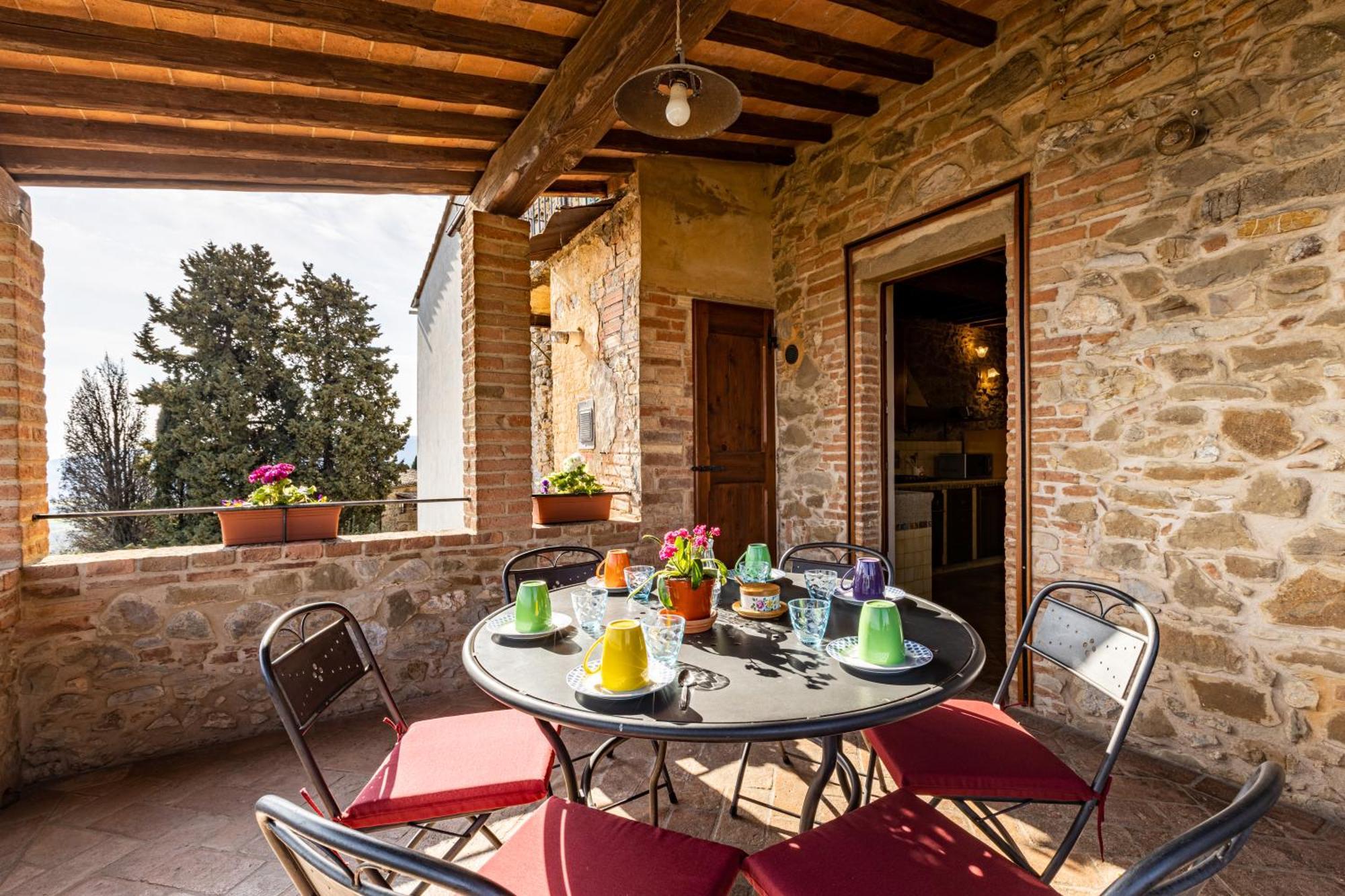 Villa La Terrazza Chianni Esterno foto