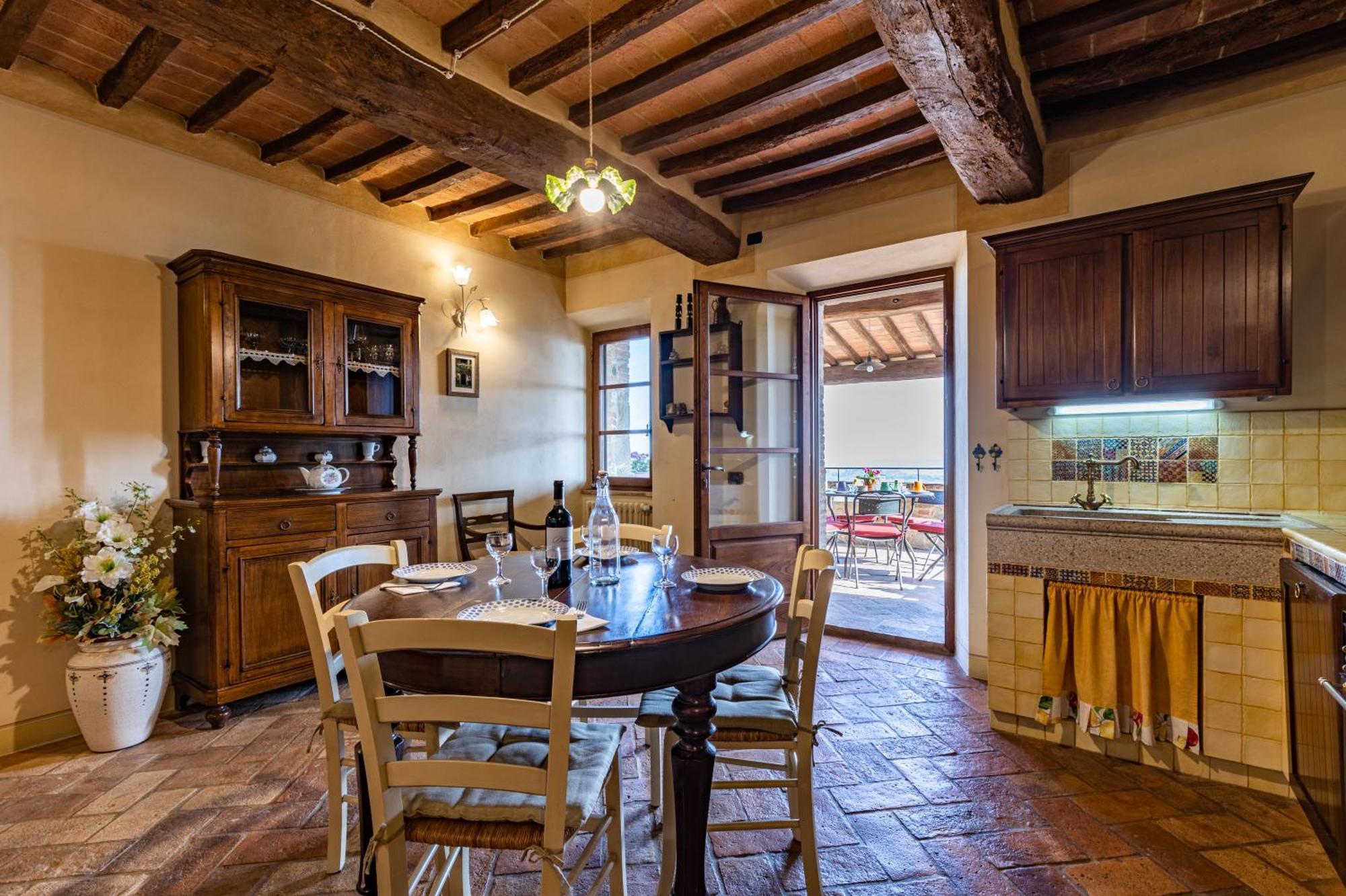 Villa La Terrazza Chianni Esterno foto