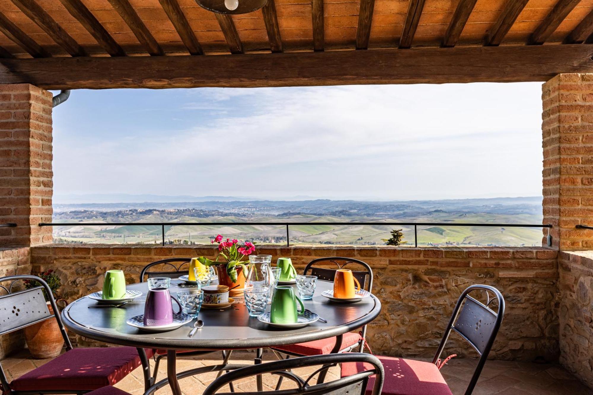 Villa La Terrazza Chianni Esterno foto