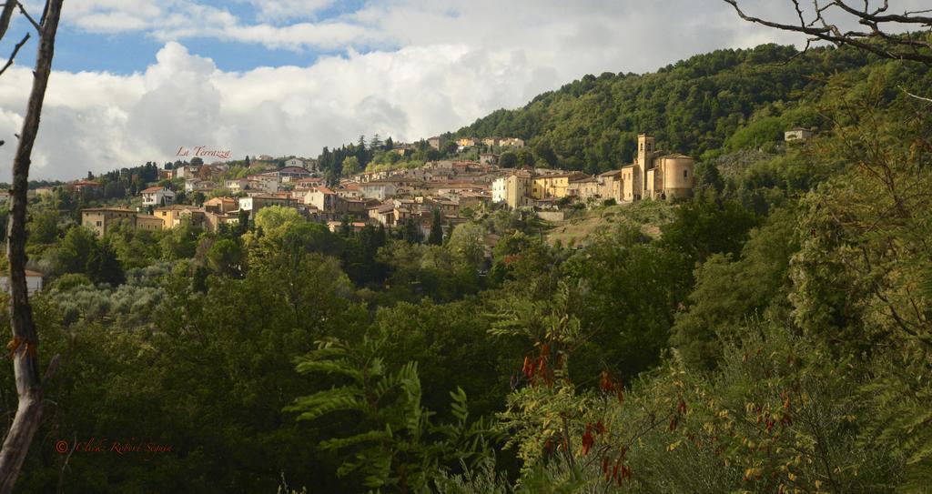 Villa La Terrazza Chianni Esterno foto